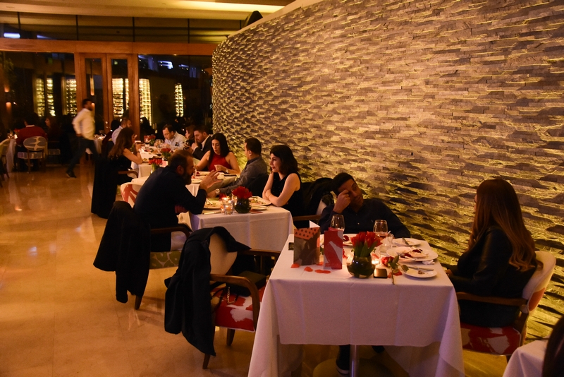 Love at le gray with an enchanting dinner at Indigo on the Roof